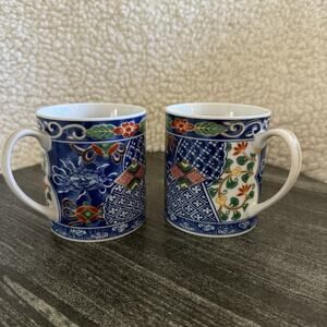Coffee Cup Mug Imari Takahashi San Francisco Flowers